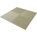 Japanische Tatami-Matte 4er-Set -Segergras (Ungefaerbt) natur 70 x 70cm ty5904475