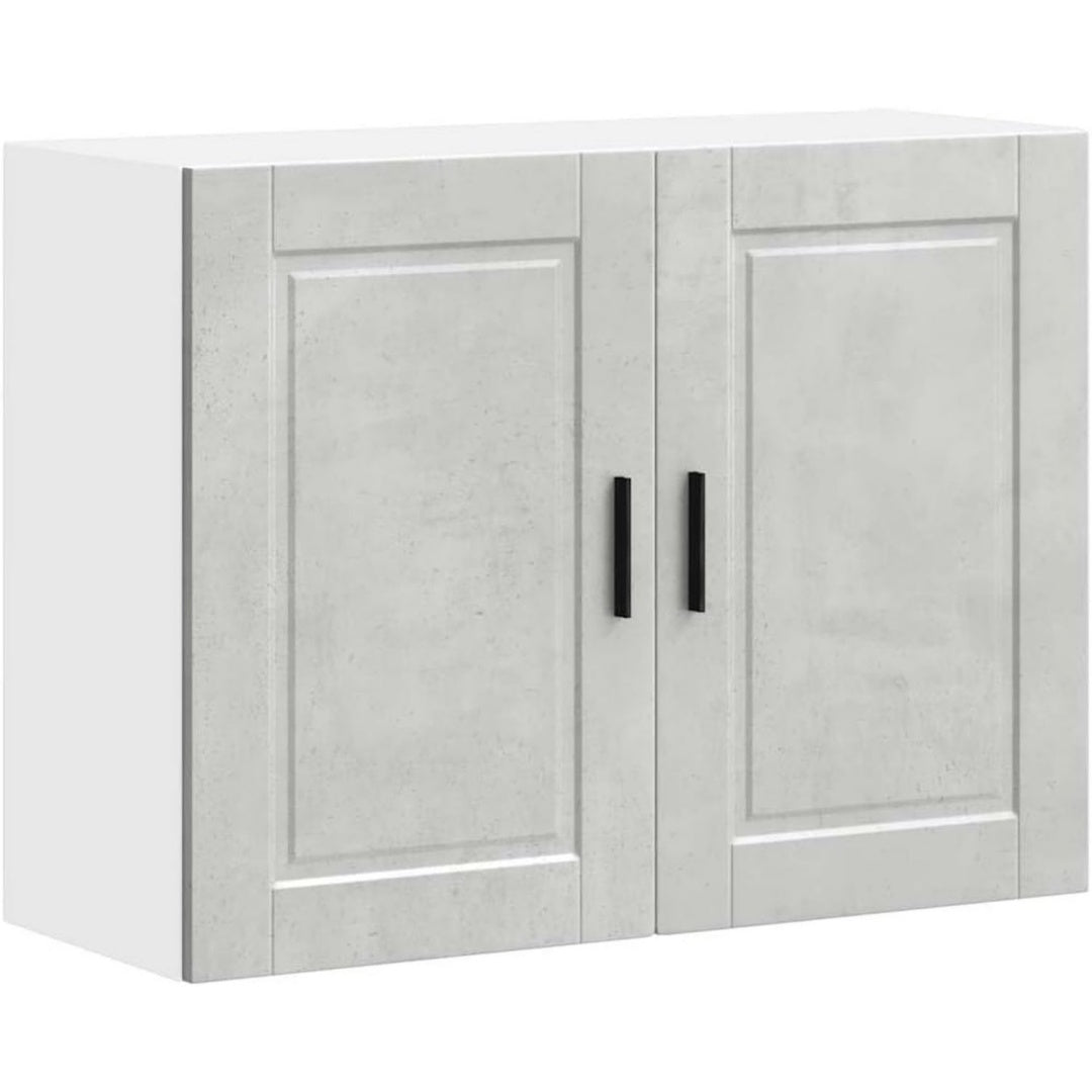 Kuechen-Haengeschrank Porto Betongrau Holzwerkstoff Grau xj9886474