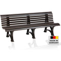 Sitzbank Borkum Gartenbank fuer Garten Braun Balkon Terrasse jm9275864